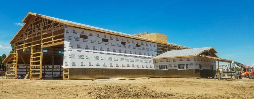 9087 EZ-Excavating longmont Colorado Post Frame Office | Steel Structures America