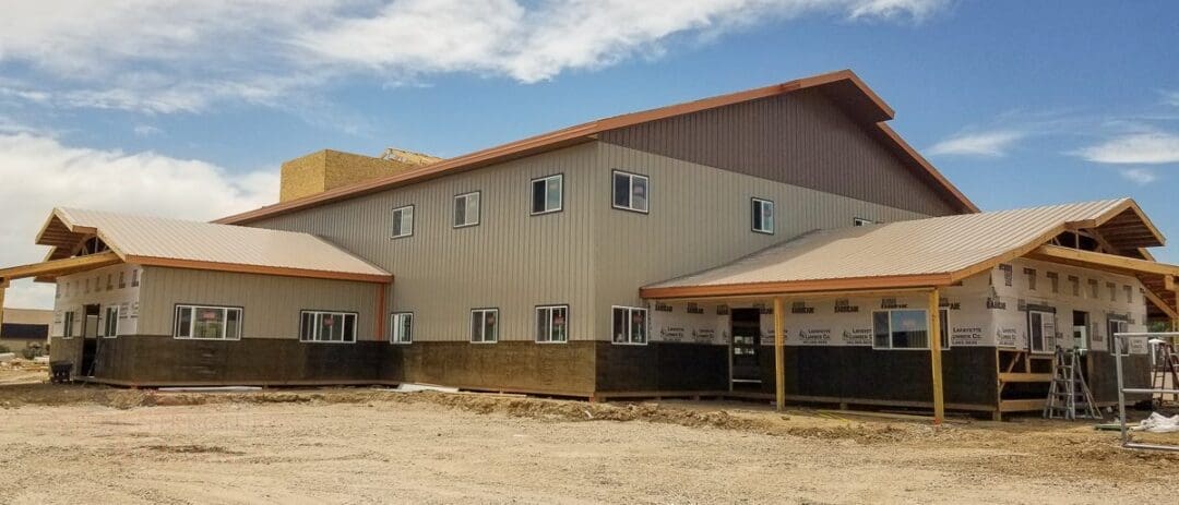 9087 EZ-Excavating longmont Colorado Post Frame Office | Steel Structures America