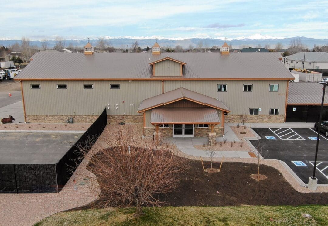 9087 EZ-Excavating longmont Colorado Post Frame Office | Steel Structures America