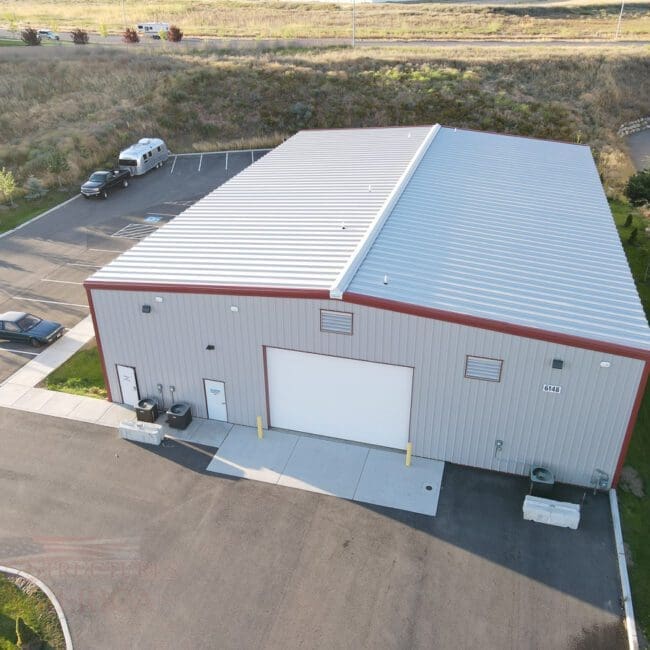 #9393 – All Steel Office Building | Steel Structures America