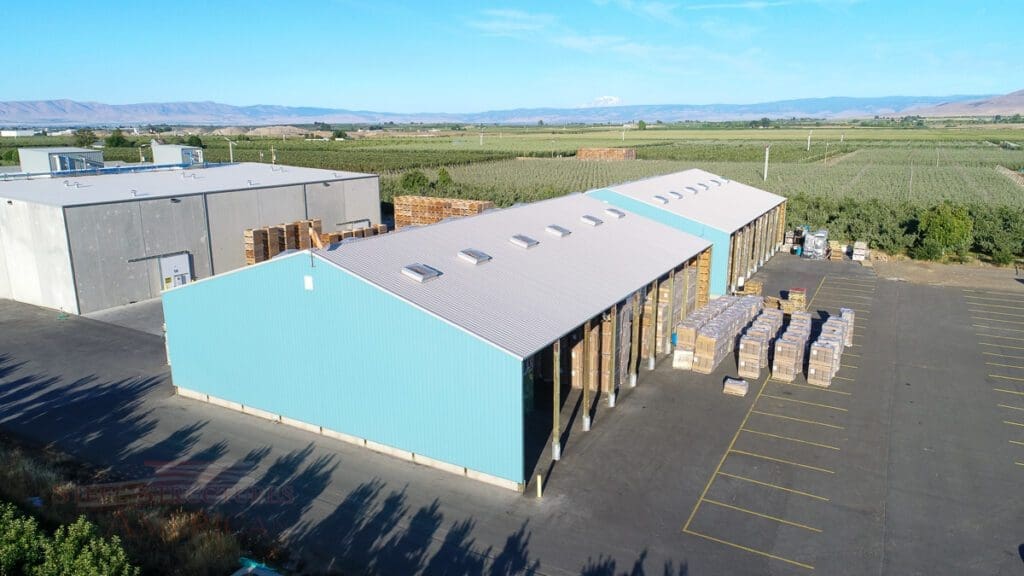 Pride Packing Pole Buildings AG Storage | Steel Structures America
