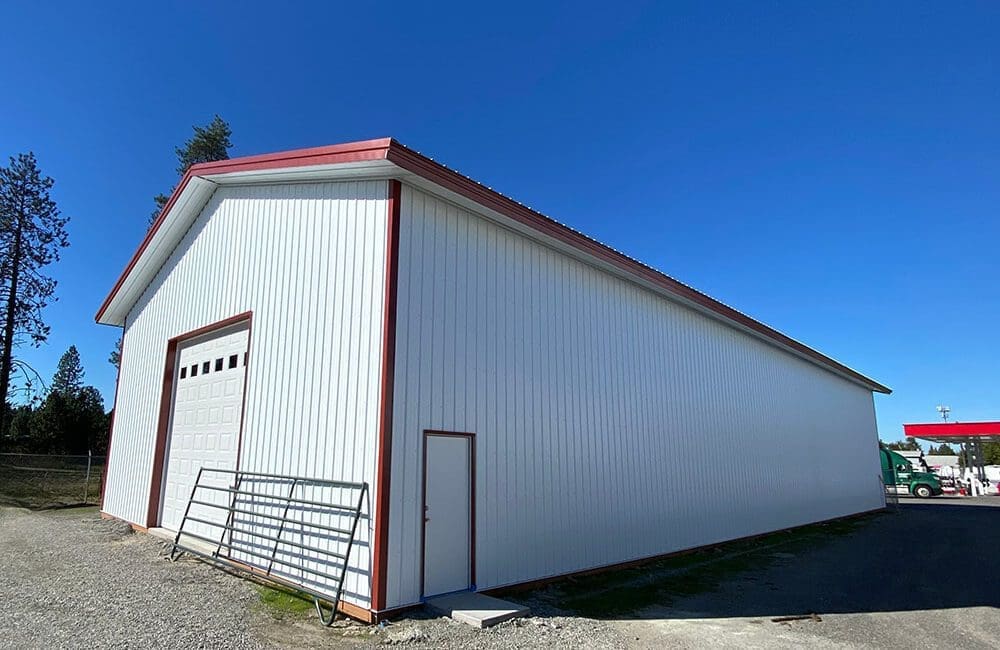 Steel Garage Building