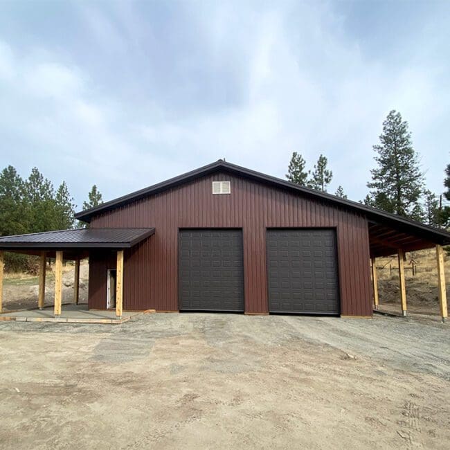 Custom Garages Washington & Oregon Steel Structures America