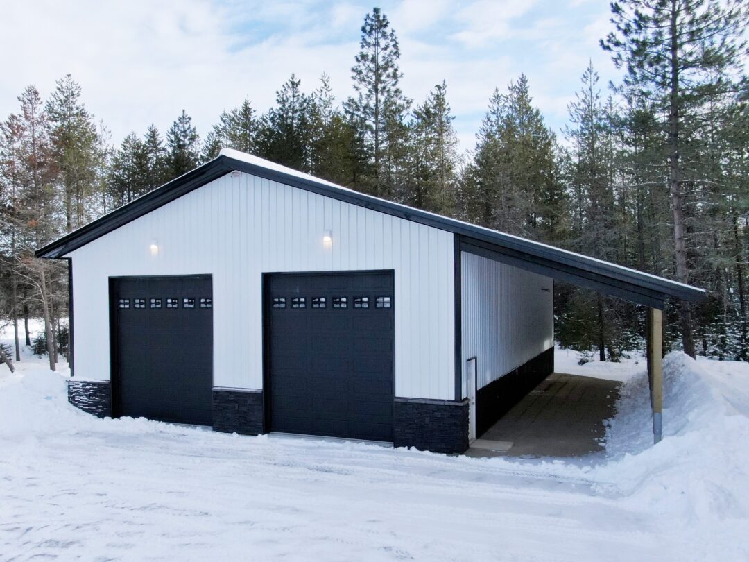 40 x 60 x 16 Shop with Lean-To  in Rathdrum, ID