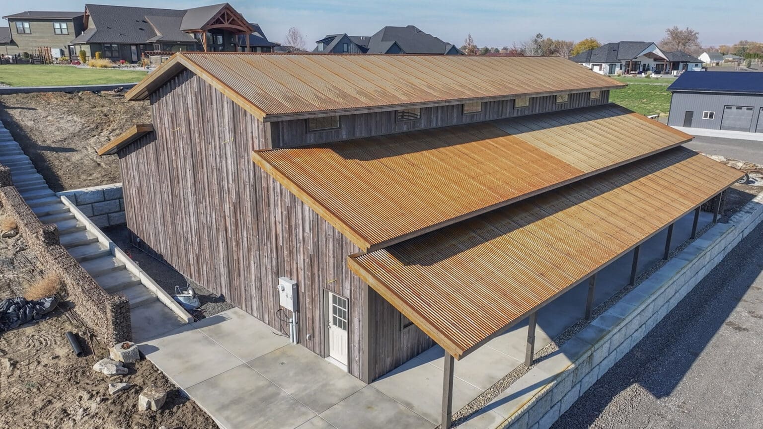 How to Add a Lean-To to an Existing Pole Barn or Metal Building | Steel ...
