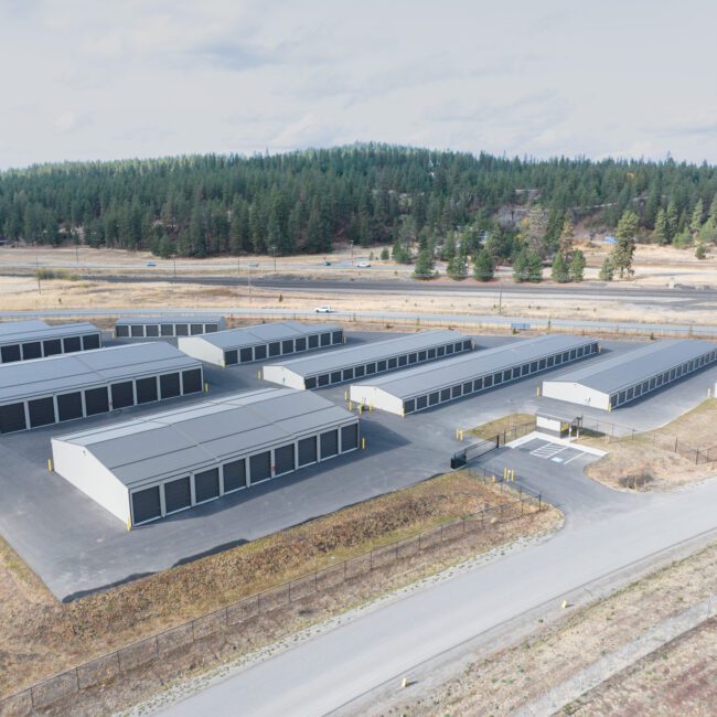 Corn Maze Storage in Post Falls Idaho Facility Photo Exterior All Buildings