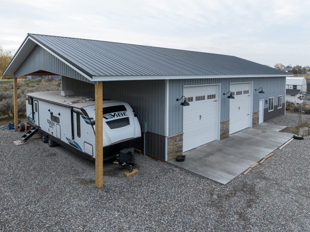 shop with rv storage