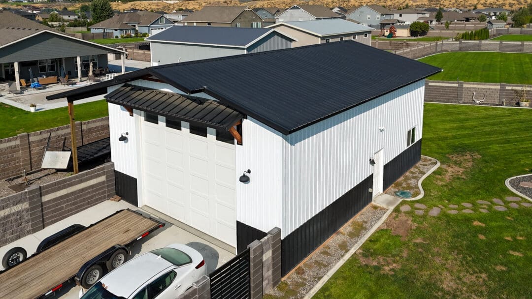 11415_Pasco_WA_Shop_30x40x16 w12x40x13 lean-to