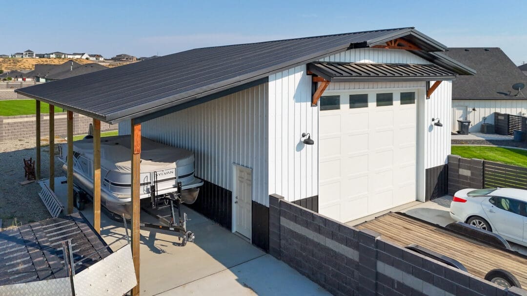 11415_Pasco_WA_Shop_30x40x16 w12x40x13 lean-to