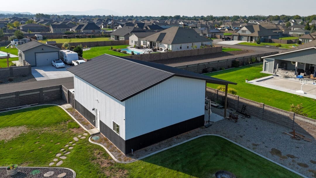 11415_Pasco_WA_Shop_30x40x16 w12x40x13 lean-to