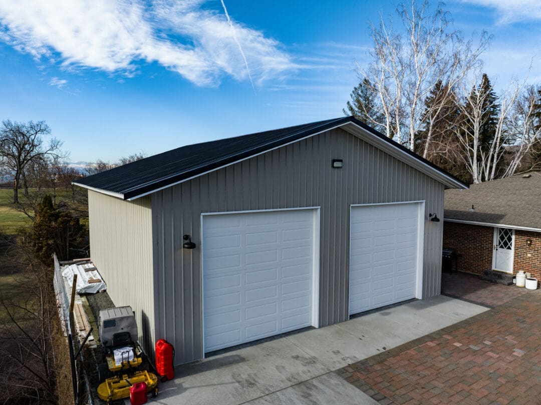 13988 - 36x40x14 Post Frame Shop in Yakima, WA