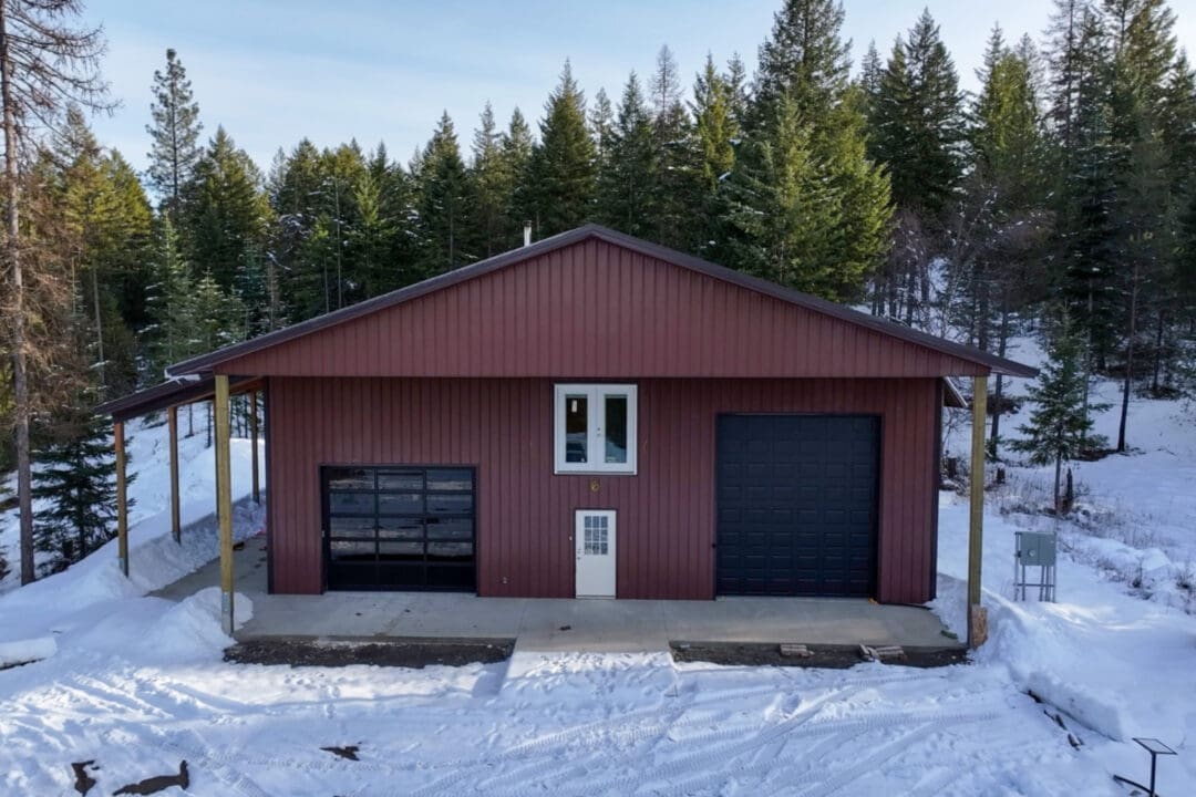 50x50 Workshop with Loft and Lean-To