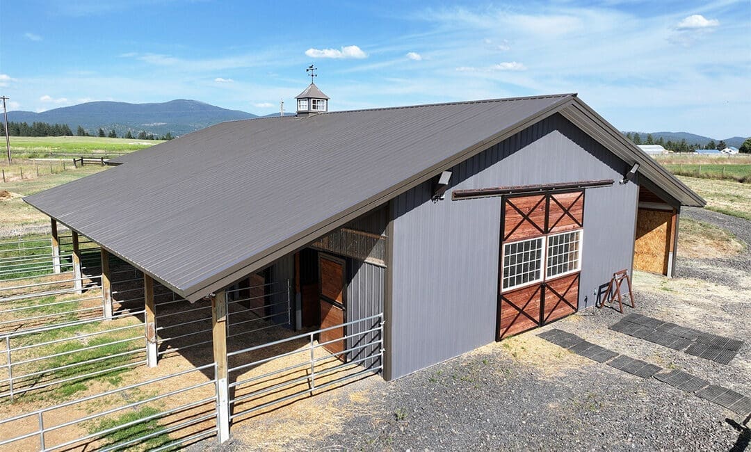 Horse Barn in Chattaroy