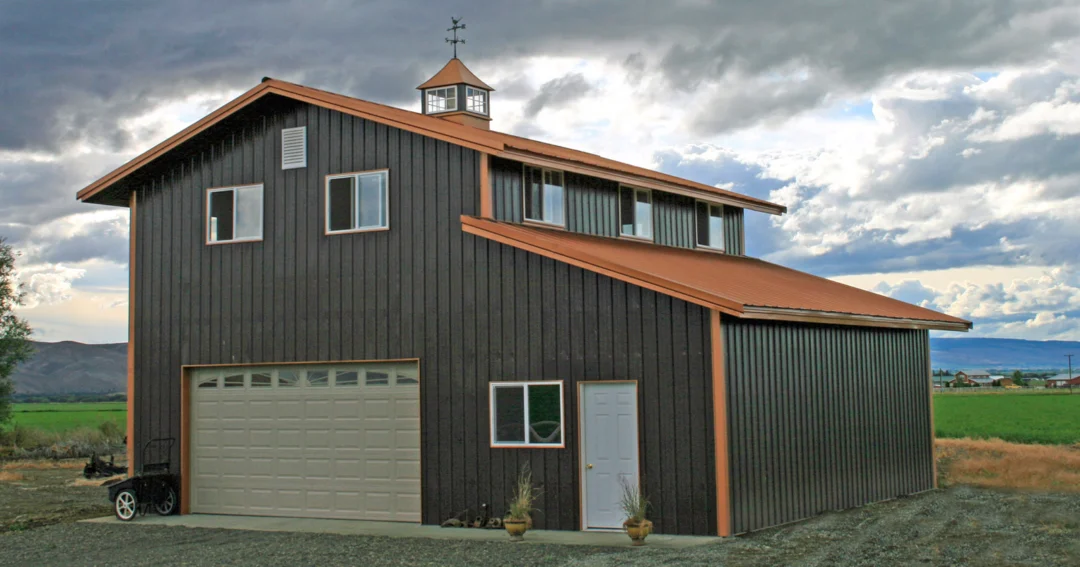 A barndominium is much more flexible than a quonset hut