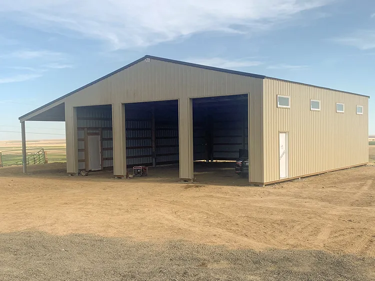 A multi-purpose combined use hay barn